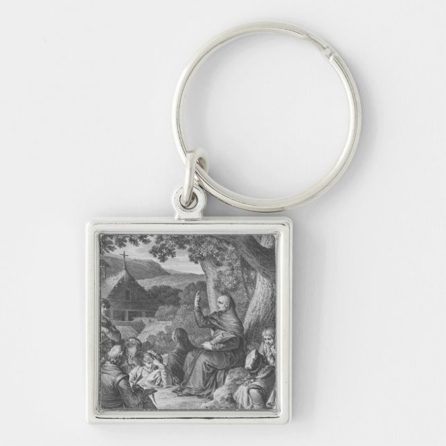 Abelard, das in der verlassenen Champagne Schlüsselanhänger (Vorne)