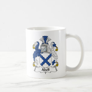 Abell Familienwappen Tasse