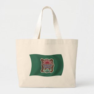 Abenaki Stamm Flag Tote Bag Jumbo Stoffbeutel