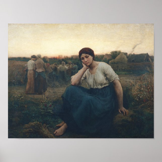 Abend, 1860 poster (Vorne)