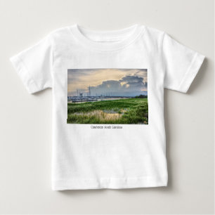Abend am Charleston Harbor Baby T-shirt