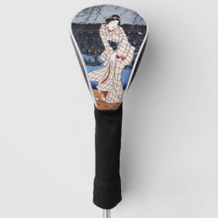 Abend am Fluss von Utagawa Hiroshige Golf Headcover