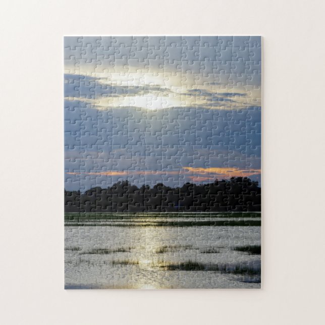 Abend am Folly River Puzzle (Vertikal)