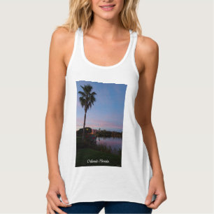 Abend am Palmenbaum Tank Top