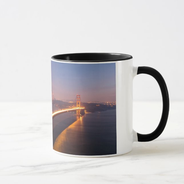Abend an der Golden Gate Bridge Tasse (Rechts)