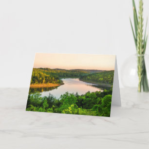 Abend auf dem Bull Shows Lake Karte