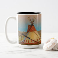 Abend auf der Reservierung für Blackfeet durch Dix