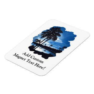 Abend Beach Urlaub Magnet
