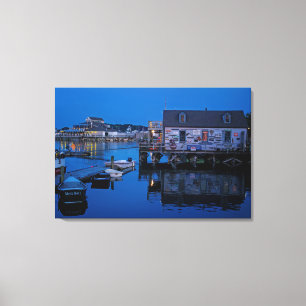 Abend bei Scituate Leinwanddruck