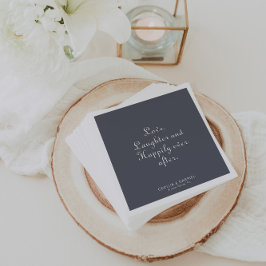 Abend Boho Liebe Lachen und glücklich immer nach Serviette