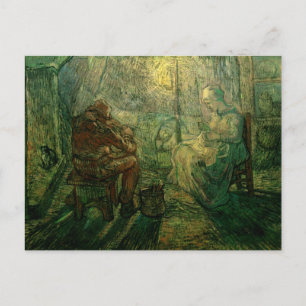 Abend, Die Wache, Vincent van Gogh Postkarte