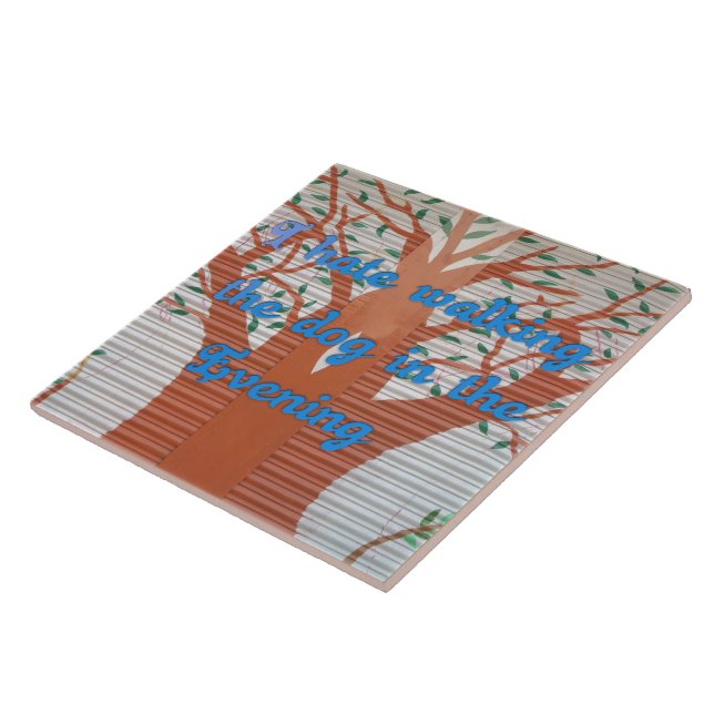 "Abend Dog Walk Dread" - Ich hasse es, den Hund zu Fliese (Seite)