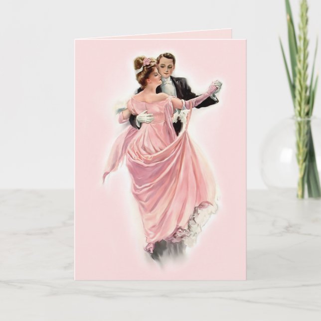 Abend Elegance Karte (Vorderseite)