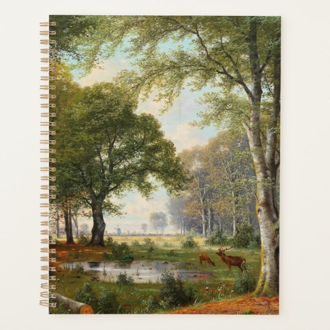 Abend Forest Landschaft Planer (Vorderseite)
