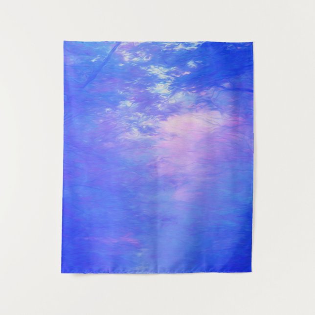 Abend Forest Wandteppich (Vorderseite)