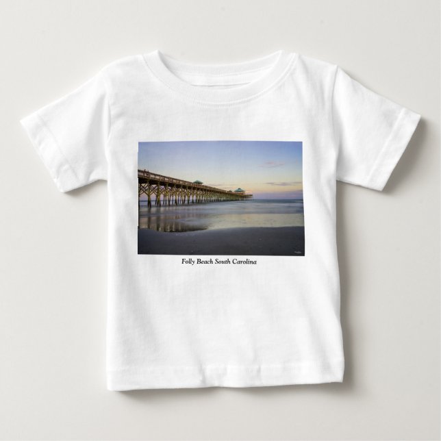 Abend Frieden am Strand Baby T-shirt (Vorderseite)