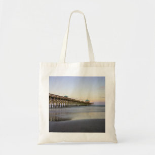 Abend Frieden am Strand Tragetasche