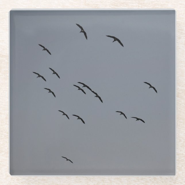 Abend Glasuntersetzer (Vorderseite)