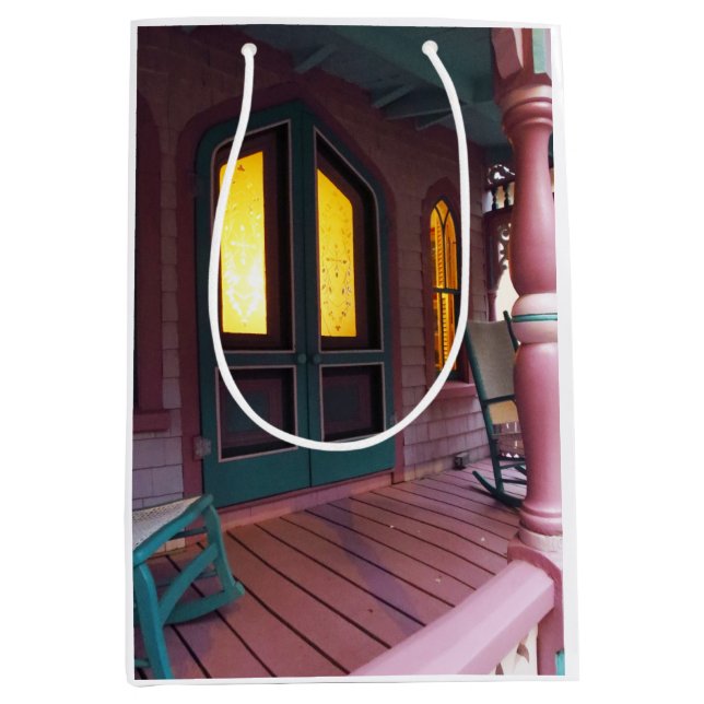 Abend Glow - Martha's Vineyard Medium Gift Bag Mittlere Geschenktüte (Vorderseite)