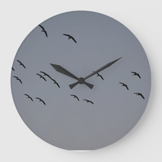 Abend Große Wanduhr (Vorderseite)