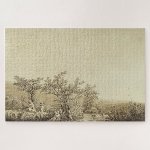 Abend Herbst - Die Reife des Menschen von Friedric Puzzle