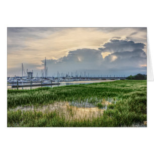 Abend im Hafen von Charleston