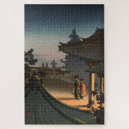 Abend im Tempel Midera von Tsuchiya Koitsu Puzzle