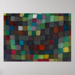 Abend in N von Paul Klee Poster