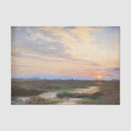 Abend in Skagen von P.S. Krøyer, Art Seidenpapier