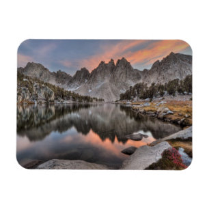 Abend Kearsarge Pinnacles-Reflexionen Magnet