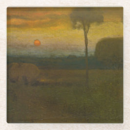Abend Landscape by George Inness (1889) Glasuntersetzer
