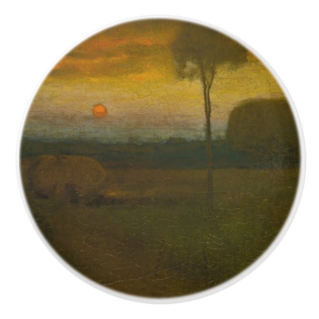 Abend Landscape by George Inness (1889) Keramikknauf (Vorderseite)