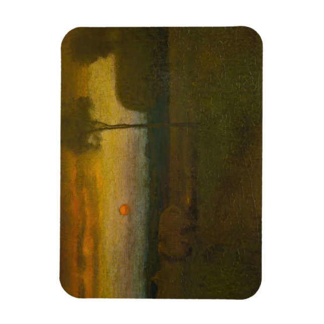 Abend Landscape by George Inness (1889) Magnet (Vertikal)