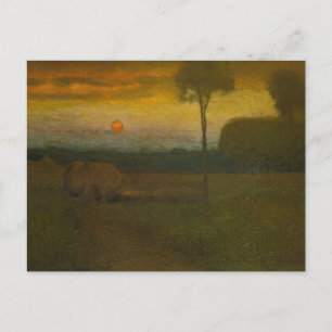 Abend Landscape by George Inness (1889) Postkarte