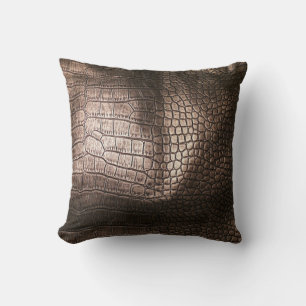 Abend Luxe: Leather Textured Sophistication Kissen