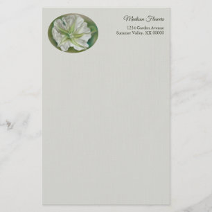 Abend Moonflower Pastellkunst personalisiert Briefpapier
