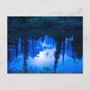 Abend Reflektionen Postkarte