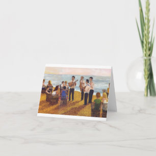 Abend Serenade Karte