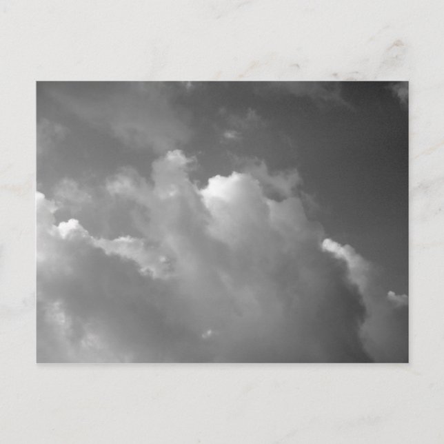 Abend Sky Postkarte (Vorderseite)