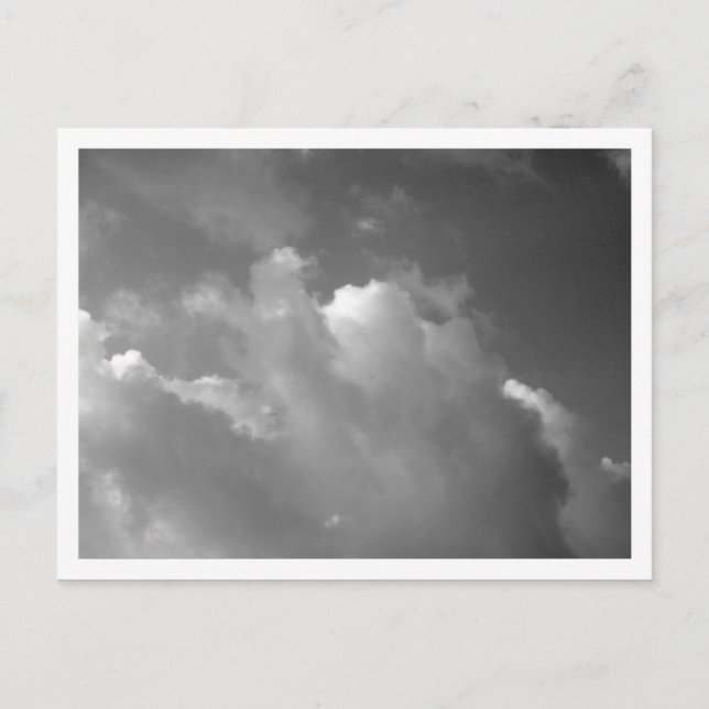 Abend Sky Postkarte (Vorderseite)