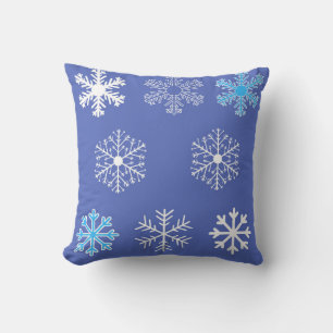 Abend Snowflakes Kissen