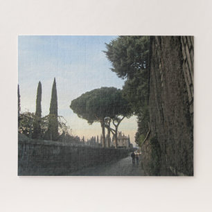 Abend Spaziergang auf dem Appian Way Puzzle