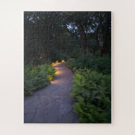Abend Spaziergang im Garten Puzzle