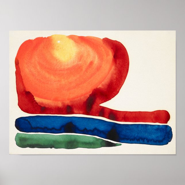 Abend Star 2 | Georgia O'Keeffe | Poster (Vorne)