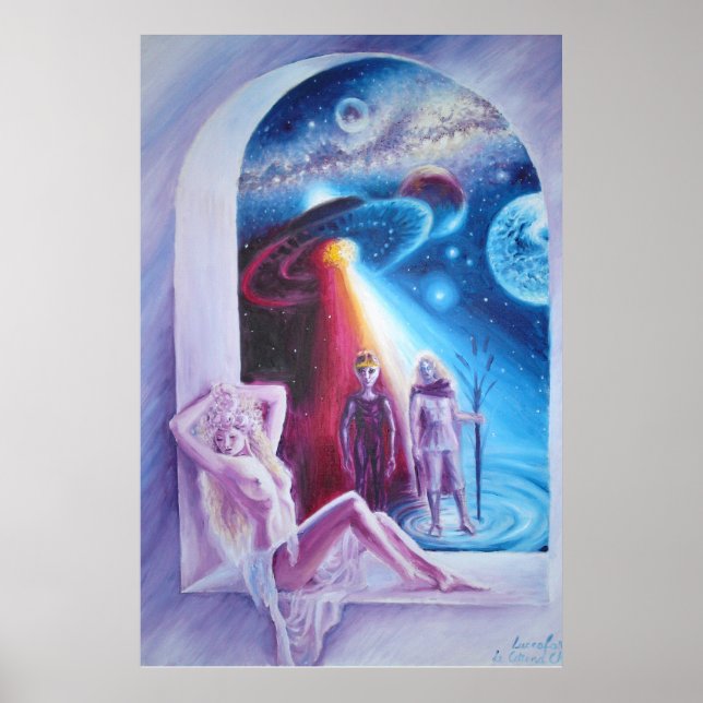 Abend Star Poster (Vorne)
