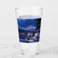 Abend Straße in Prag