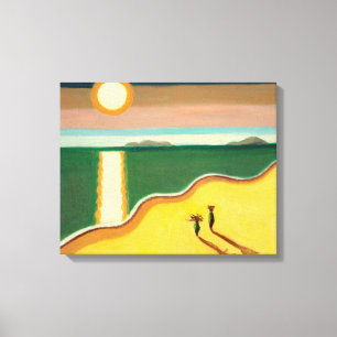 Abend Sun 2010 Leinwanddruck