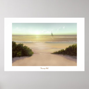 ABEND TIDE DRUCKEN POSTER