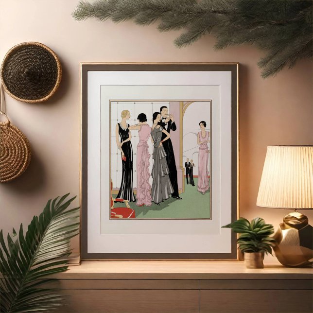 Abend trägt (1932) leinwanddruck (Von Creator hochgeladen)