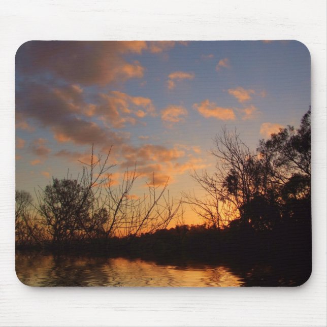 Abend Views Mousepad (Vorne)